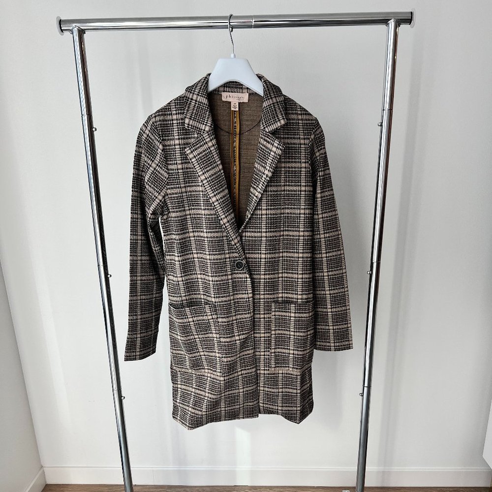 Women's Classic Plaid Blazer